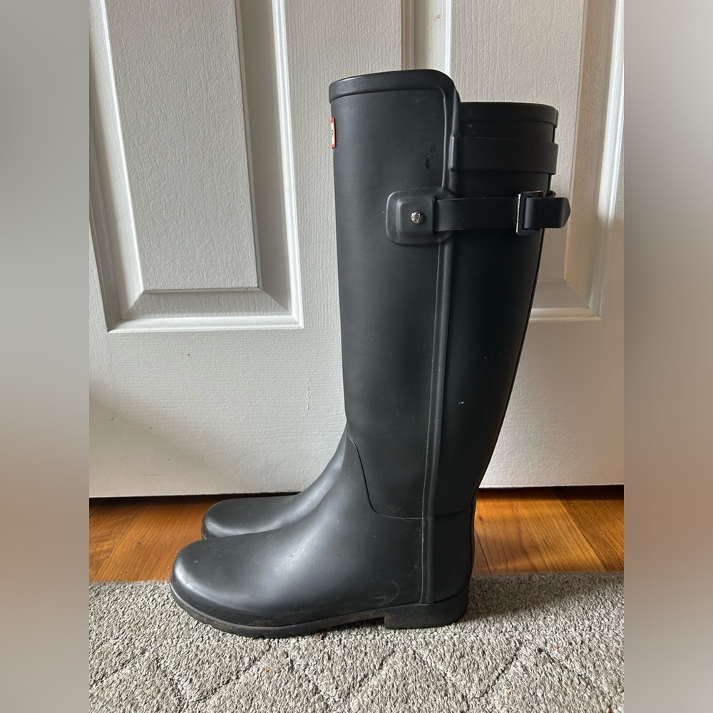 HUNTER Refined Slim Fit Rain Boots - Picture 2 of 4